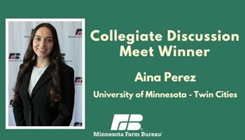 Perez Wins Collegiate Discussion Meet