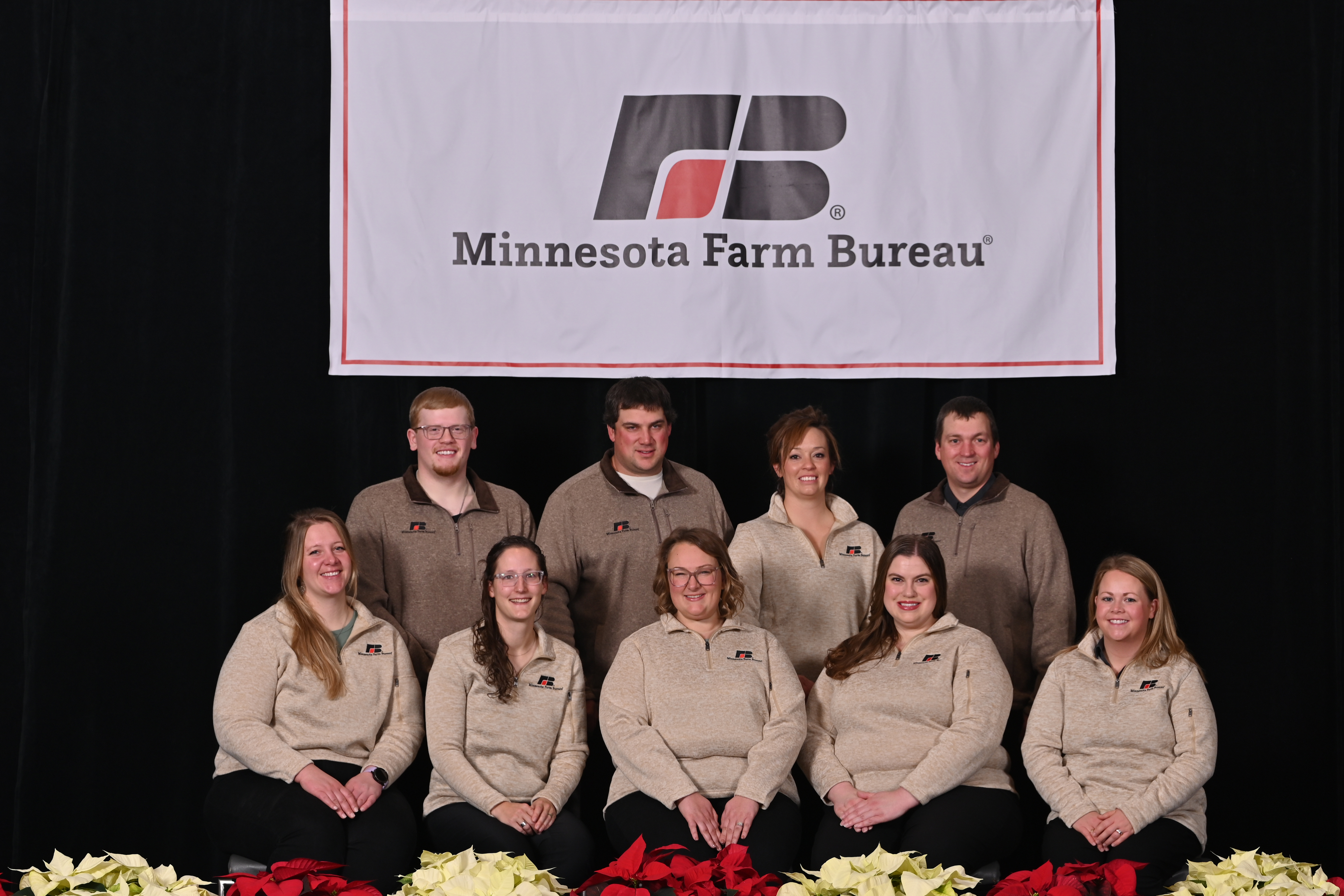 Group photo of 11 committee members