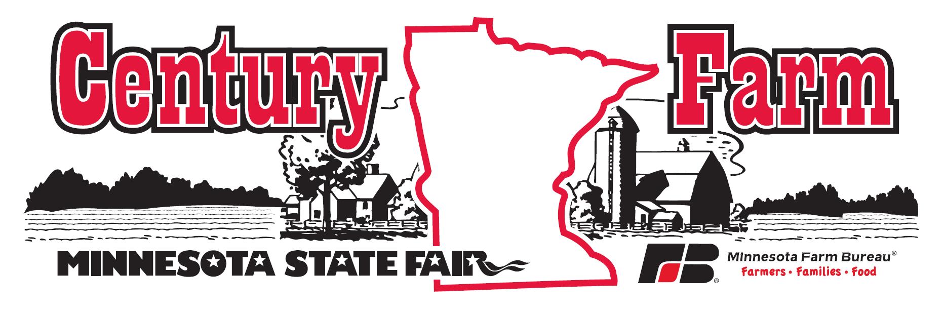 Century Farm logo with Minnesota State Fair and Minnesota Farm Bureau logos